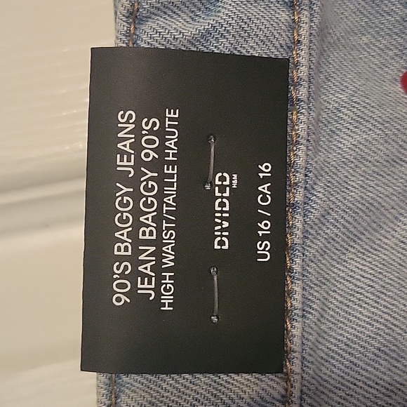 90's baggy high waist jeans - Picture 4 of 5